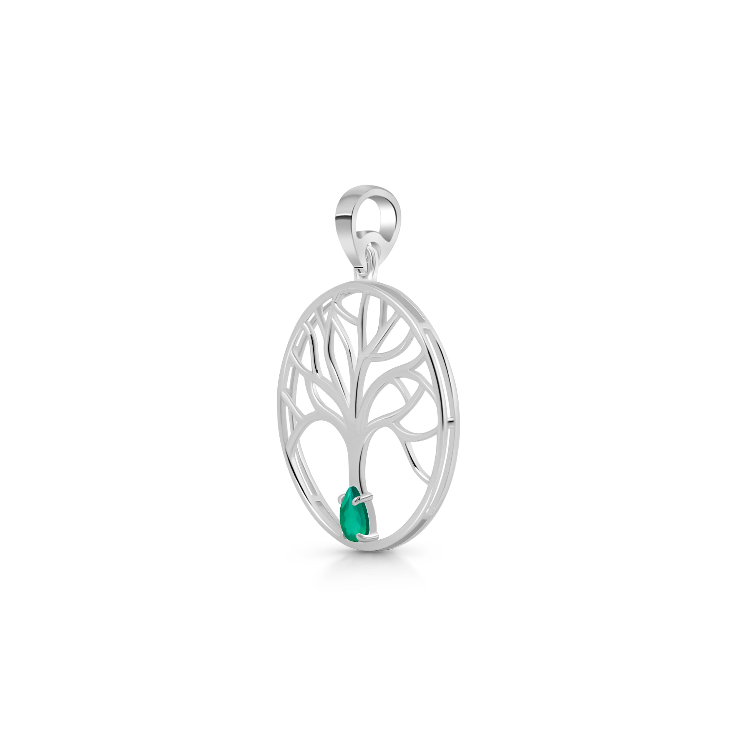 Green Onyx Pendant-(GRO-SN-154.)